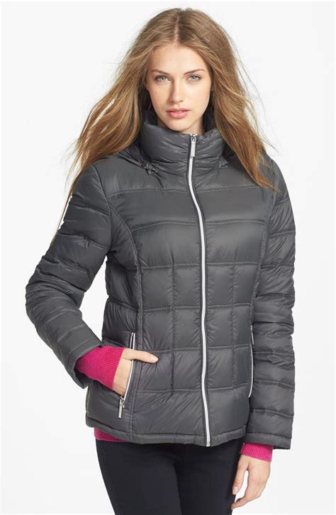 michael kors packable down fill jacket women's|Michael Kors packable jacket.